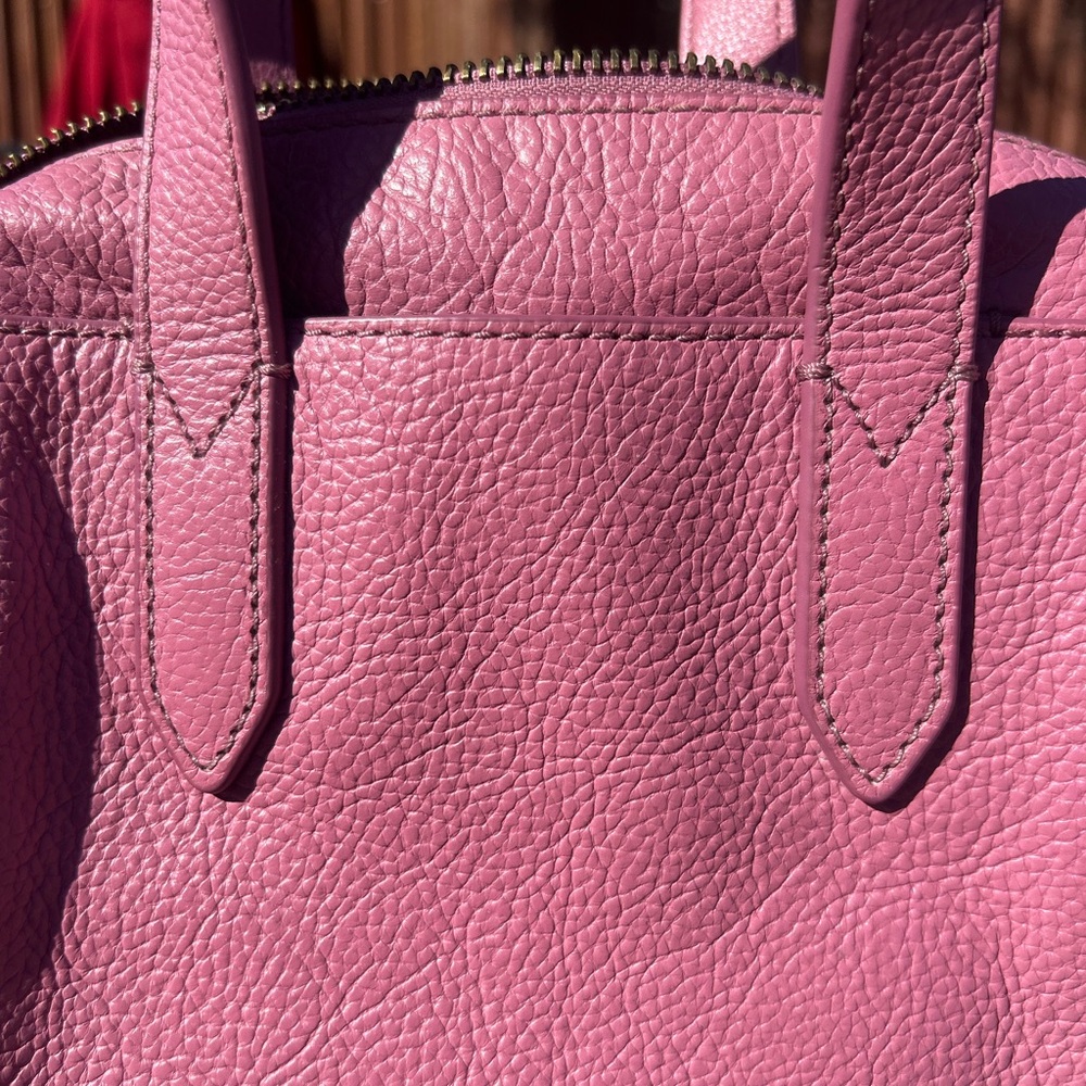 Fossil Pink Mini Satchel Bag - Picture 7 of 9